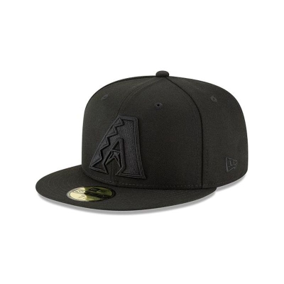 Sapca New Era Arizona Diamondbacks MLB Blackout Basic 59FIFTY Fitted - Negrii